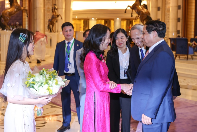 Thủ tướng Phạm Minh Chính tới Thủ đô Riyadh, bắt đầu chuyến công tác tại Saudi Arabia - Ảnh 7.