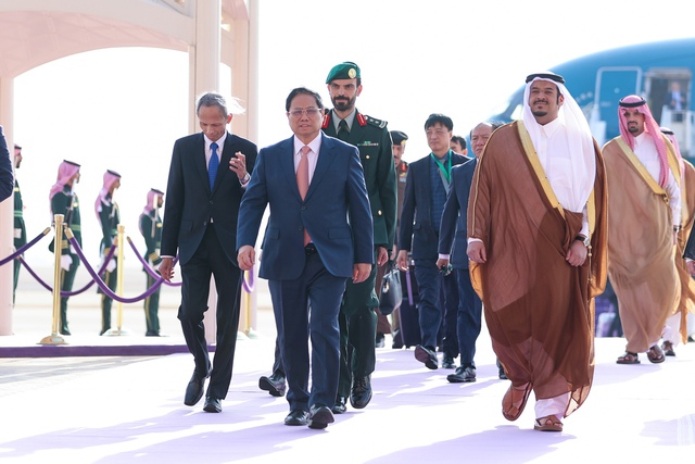 Thủ tướng Phạm Minh Chính tới Thủ đô Riyadh, bắt đầu chuyến công tác tại Saudi Arabia - Ảnh 2.