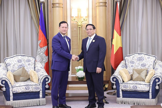 Việt Nam - Campuchia nhất trí triển khai hiệu quả các thỏa thuận đã ký - Ảnh 1.
