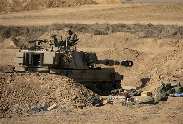 Israel chuẩn bị tác chiến trên bộ - Ảnh 1.