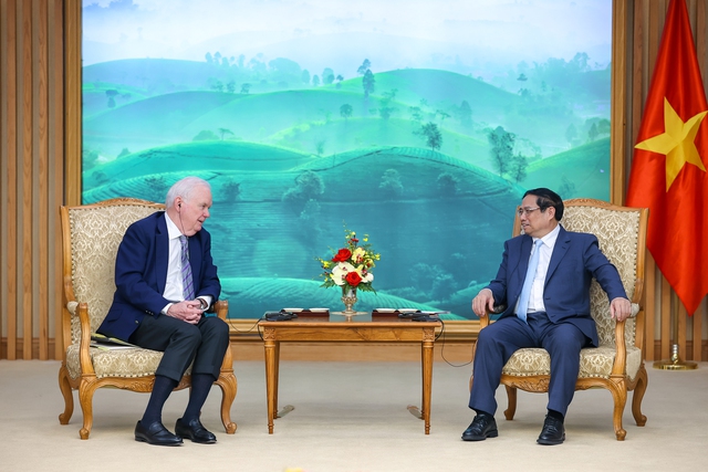 Thủ tướng tiếp Giám đốc Chương trình Việt Nam tại Đại học Harvard - Ảnh 1.