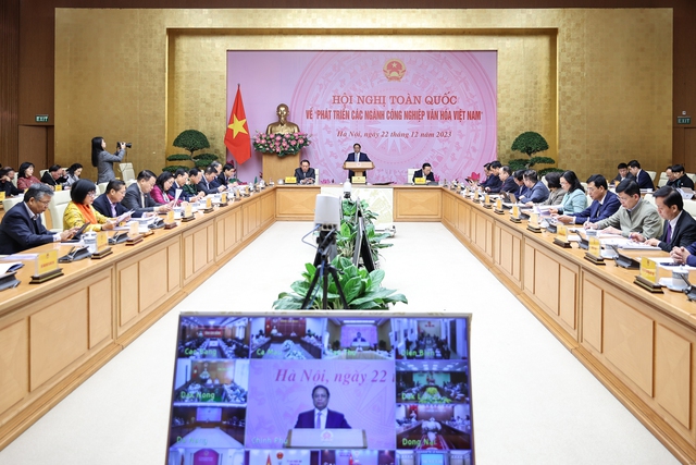 Thủ tướng Phạm Minh Chính: Không có giới hạn với không gian sáng tạo, phát triển công nghiệp văn hóa - Ảnh 1.