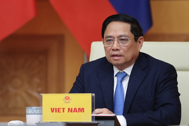 Thủ tướng Phạm Minh Chính đề xuất 3 ưu tiên hợp tác để sáu nước Mekong-Lan Thương vươn lên mạnh mẽ - Ảnh 1.