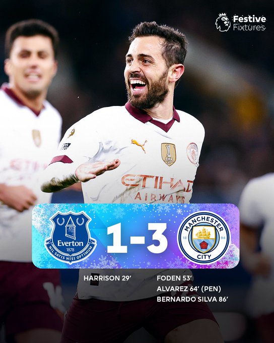 Man City ngược dòng giành chiến thắng trước Everton - Ảnh 1.