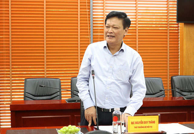 Kéo dài thời gian giữ chức vụ Thứ trưởng Bộ Nội vụ đối với ông Nguyễn Duy Thăng - Ảnh 1.
