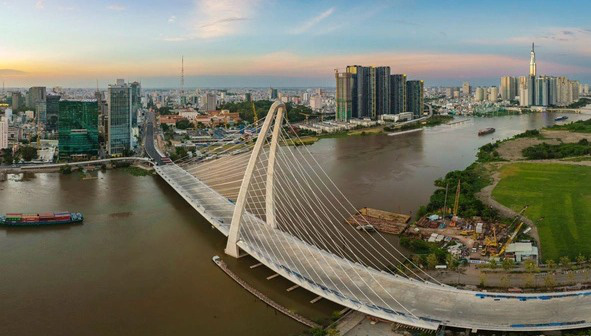 TP Hồ Chí Minh chính thức đặt tên cho 2 cây cầu bắc qua Khu đô thị mới Thủ Thiêm - Ảnh 3.