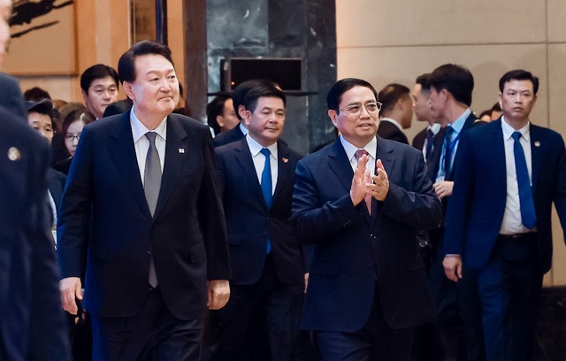 Thủ tướng: Kỳ vọng hợp tác kinh tế Việt Nam - Hàn Quốc đạt kết quả gấp 3, 4 lần hiện nay - Ảnh 1.