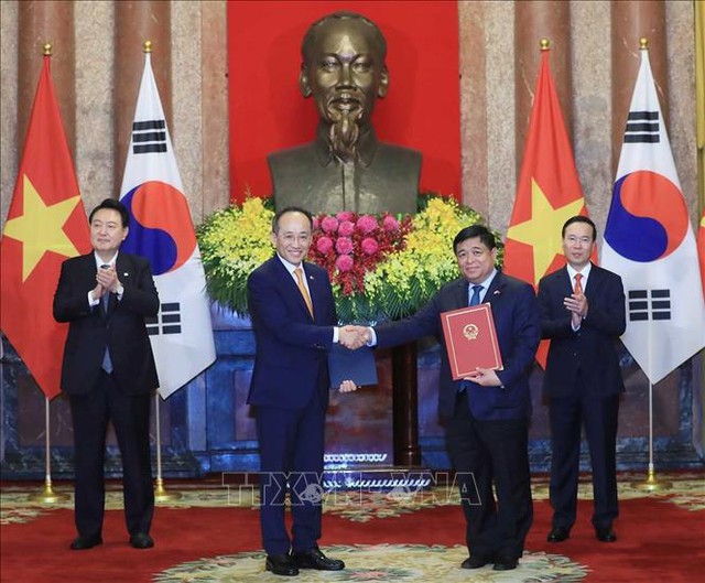 Việt Nam và Hàn Quốc công bố Chương trình Hành động quan hệ Đối tác chiến lược toàn diện - Ảnh 3.