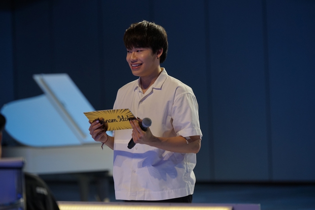 Vietnam Idol 2023: Diễn viên hài Quang Trung gây bất ngờ, Mỹ Tâm được thí sinh thả thính - Ảnh 1.