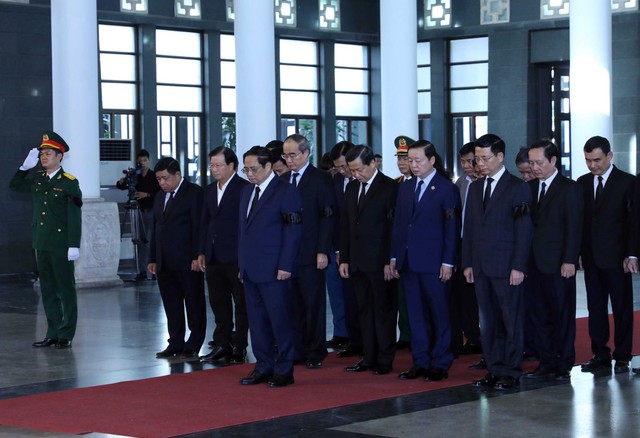Tổ chức trọng thể Lễ viếng nguyên Bí thư Trung ương Đảng, nguyên Phó Thủ tướng Nguyễn Khánh - Ảnh 4.