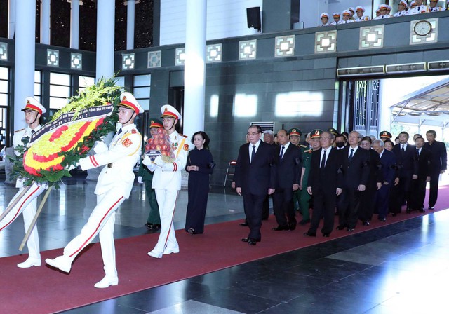Tổ chức trọng thể Lễ viếng nguyên Bí thư Trung ương Đảng, nguyên Phó Thủ tướng Nguyễn Khánh - Ảnh 1.