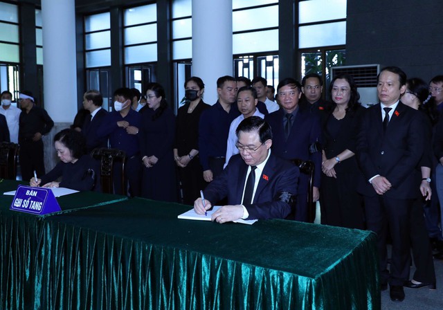 Tổ chức trọng thể Lễ viếng nguyên Bí thư Trung ương Đảng, nguyên Phó Thủ tướng Nguyễn Khánh - Ảnh 10.