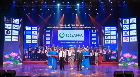 OGAWA nhận giải thưởng Sản phẩm Chất lượng tốt vì Quyền lợi Người tiêu dùng năm 2023 - Ảnh 1.