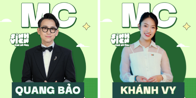 Khánh Vy và Quang Bảo đồng hành dẫn dắt Sinh viên thế hệ mới 2023 - Ảnh 1.