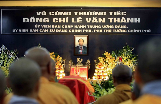 Tổ chức trọng thể Lễ truy điệu và tiễn đưa Phó Thủ tướng Lê Văn Thành về nơi an nghỉ cuối cùng - Ảnh 6.