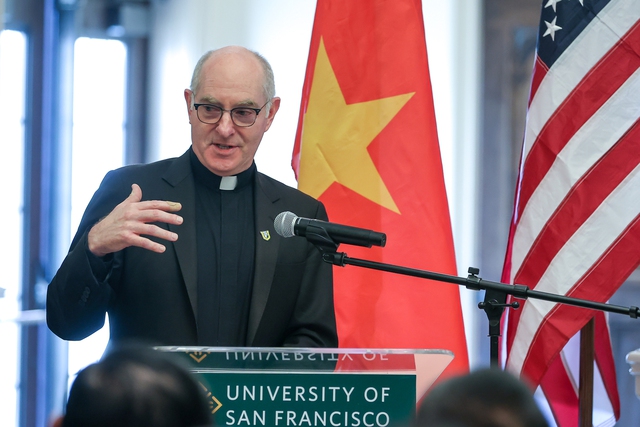 ベトナムと米国の教育協力促進のためサンフランシスコ大学を訪問した首相 - 写真4。