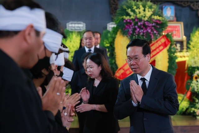 Tổ chức trọng thể Lễ tang cấp cao Thượng tướng Nguyễn Chí Vịnh, nguyên Thứ trưởng Bộ Quốc phòng - Ảnh 3.