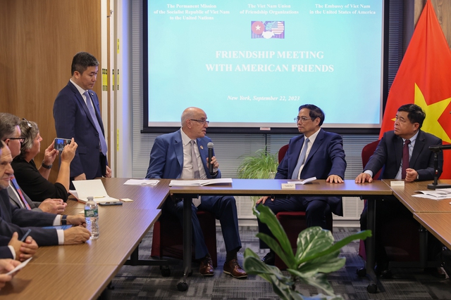 Thủ tướng Phạm Minh Chính gặp gỡ những người bạn Hoa Kỳ - Ảnh 4.