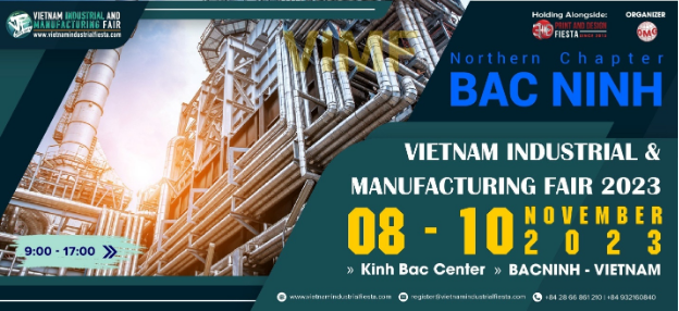 Triển lãm về công nghiệp và sản xuất tự động hóa VIMF 2023 tại Bắc Ninh - Ảnh 1.