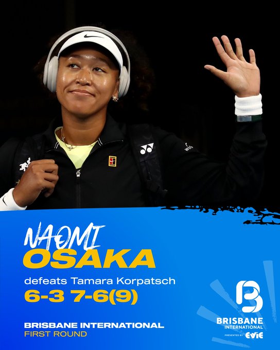 Naomi Osaka vào vòng 2 đơn nữ Brisbane International - Ảnh 1.
