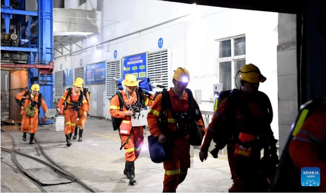 Tai nạn mỏ than tại Trung Quốc khiến 10 người thiệt mạng, 6 người mất tích - Ảnh 2.