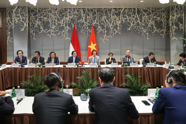 Thủ tướng Phạm Minh Chính và Tổng thống Indonesia kêu gọi doanh nghiệp 2 nước tăng cường hợp tác, đầu tư - Ảnh 7.