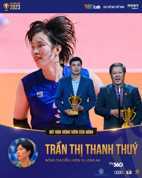 Năm thành công của bóng chuyền nữ Việt Nam, 4T Thanh Thúy ẵm cú đúp giải thưởng Cúp Chiến Thắng 2023   - Ảnh 1.