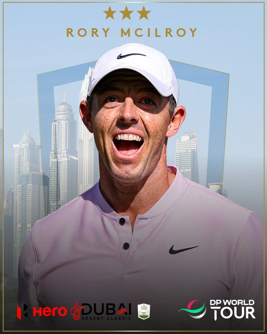Rory McIlroy vô địch giải golf Dubai Desert Classic - Ảnh 1.