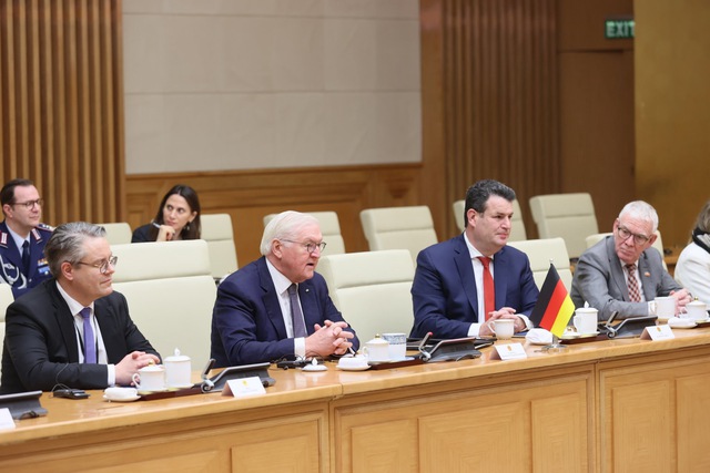 Thủ tướng đề nghị Đức sớm phê chuẩn Hiệp định EVIPA và triển khai hiệu quả JETP với Việt Nam - Ảnh 4.