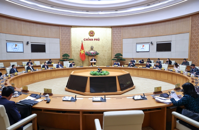 Thủ tướng Phạm Minh Chính chủ trì Phiên họp Chính phủ chuyên đề xây dựng pháp luật tháng 1/2024 - Ảnh 1.