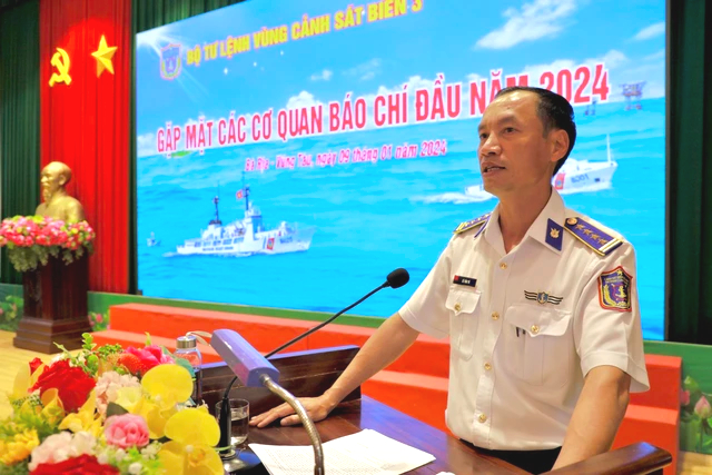 Thời báo VTV nhận Giấy khen của Bộ Tư lệnh Vùng Cảnh sát biển 3 - Ảnh 1.