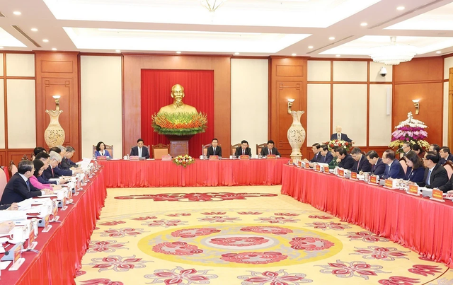 Phát biểu của Tổng Bí thư Nguyễn Phú Trọng tại phiên họp đầu tiên của Tiểu ban Văn kiện Đại hội XIV của Đảng - Ảnh 2.
