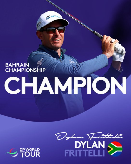Dylan Frittelli vô địch giải golf Bahrain Championship - Ảnh 1.