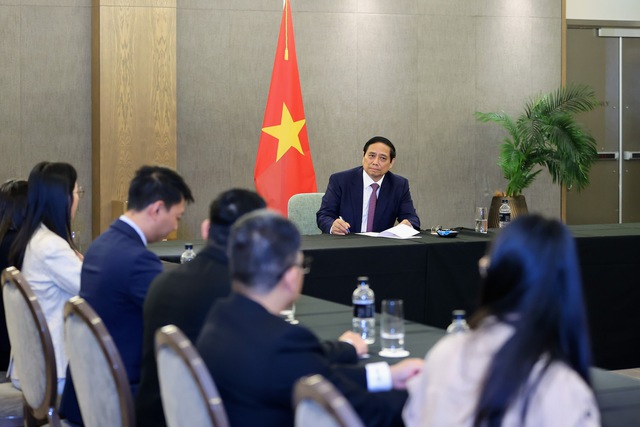 Thủ tướng Phạm Minh Chính làm việc với các nhà khoa học công nghệ người Việt tại New Zealand - Ảnh 1.