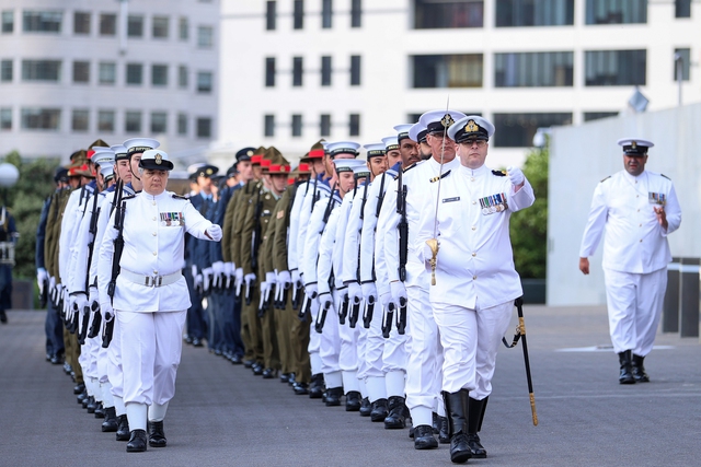 Lễ đón Thủ tướng Phạm Minh Chính thăm chính thức New Zealand theo nghi thức cao nhất - Ảnh 1.
