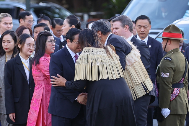 Lễ đón Thủ tướng Phạm Minh Chính thăm chính thức New Zealand theo nghi thức cao nhất - Ảnh 2.