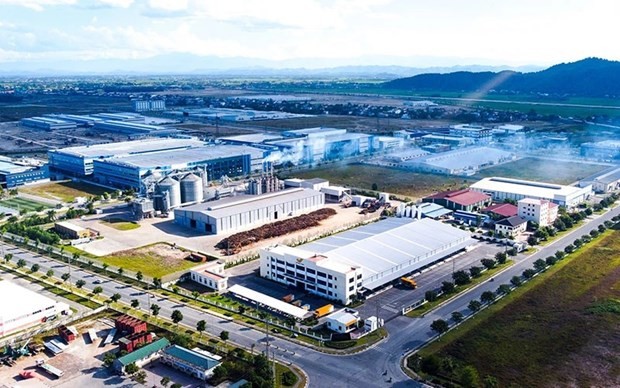 A corner of VSIP industrial park in Nghe An province (Photo: nhandan.vn)