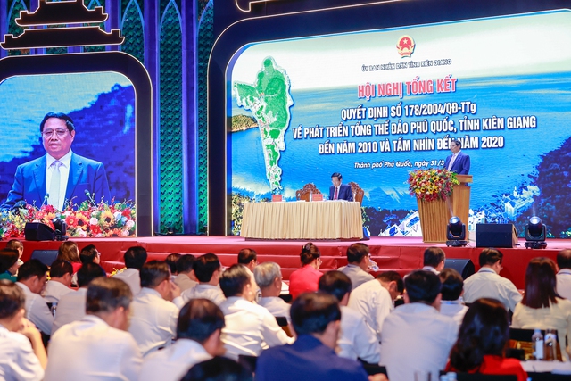 Thủ tướng Phạm Minh Chính: Từ 6 hơn thực hiện 6 đẩy mạnh để Phú Quốc phát triển nhanh và bền vững - Ảnh 2.