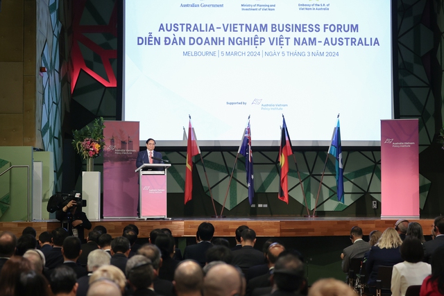 Thủ tướng Phạm Minh Chính dự Diễn đàn Doanh nghiệp Việt Nam - Australia - Ảnh 7.