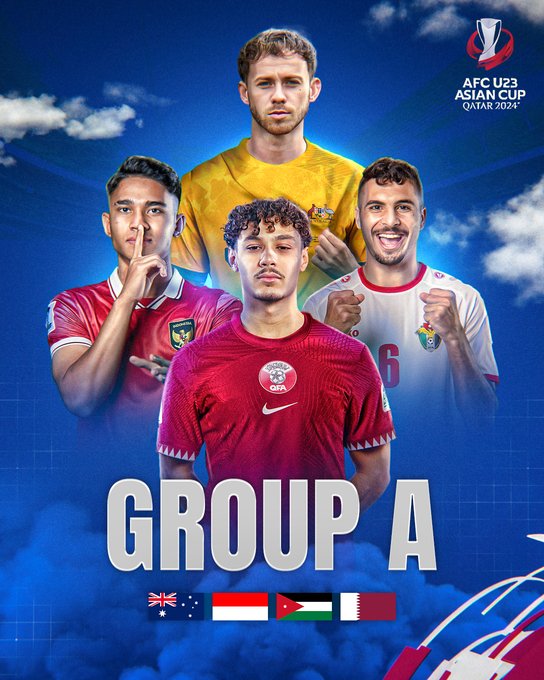 Lịch thi đấu và trực tiếp U23 châu Á hôm nay (15/4) trên VTV: Tâm điểm U23 Qatar vs U23 Indonesia   - Ảnh 2.