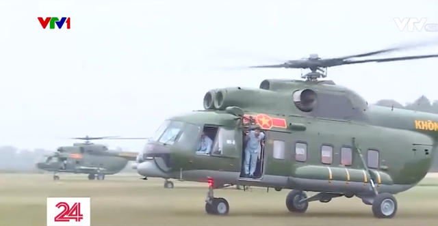 Đội hình 12 trực thăng không quân sẵn sàng cho Lễ kỷ niệm 70 năm Chiến thắng Điện Biên Phủ - Ảnh 1.