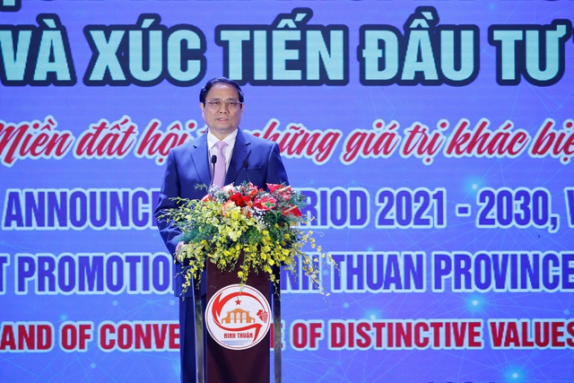 Thủ tướng: Đi lên từ “khó, khô và khổ”, kỳ vọng Ninh Thuận vượt lên phát triển mạnh mẽ - Ảnh 9.