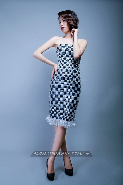 Nữ sinh Sài thành mặc trang phục tái chế tự thiết kế gây sốt với thần thái  không kém người mẫu chuyên nghiệp