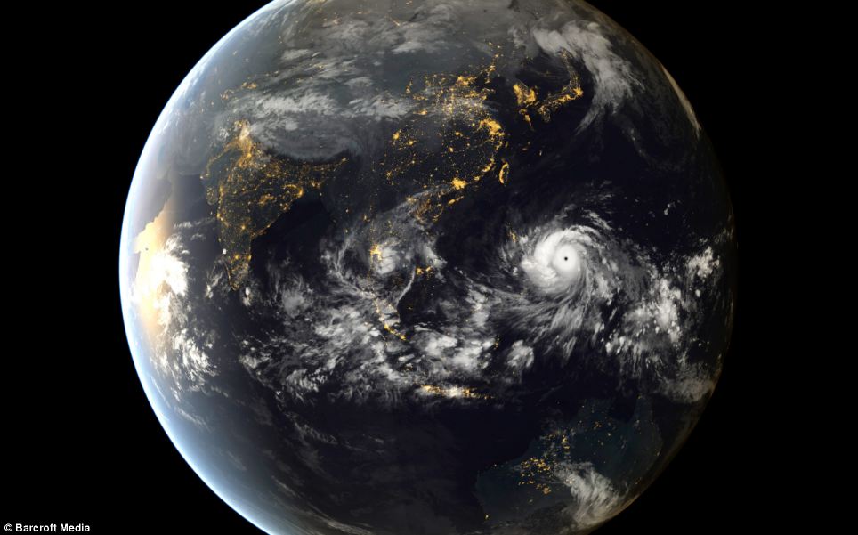 Hình Ảnh Đáng Sợ Của Siêu Bão Haiyan Từ Ngoài Vũ Trụ | Vtv.Vn