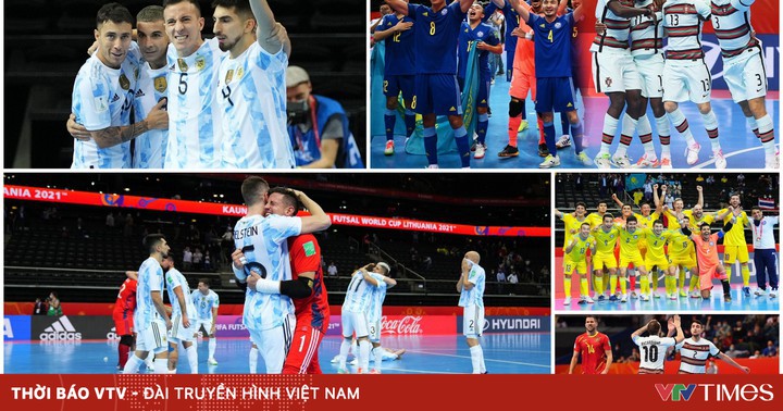 CẬP NHẬT Kết quả bán kết FIFA Futsal World Cup Lithuania ...