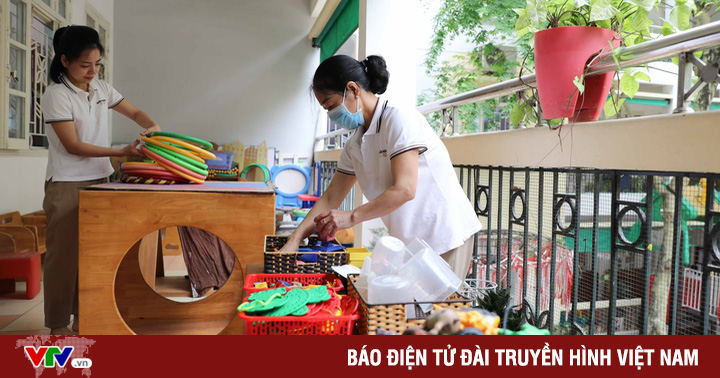 Kindergartens in Hanoi are ready to welcome children back