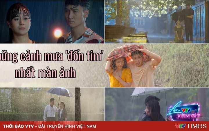 There have been scenes of Vietnamese movies in the rain that cut the audience’s heart like this…