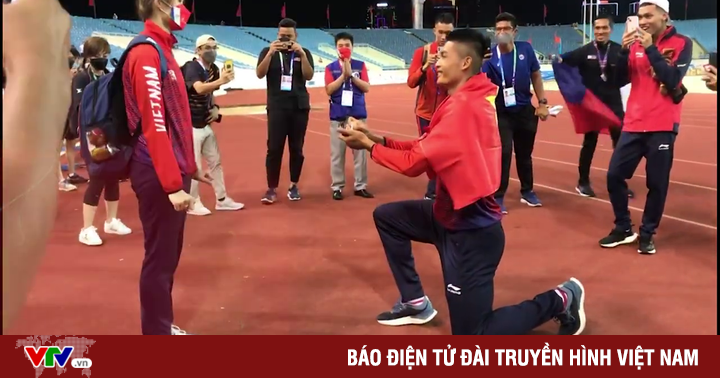 Tien Trong reveals behind the proposal with SEA Games Gold Medal