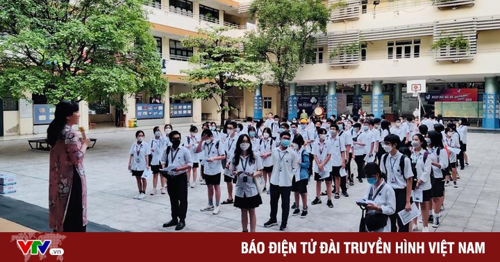 Completing the 6th grade race to enter Nguyen Tat Thanh Middle & High School