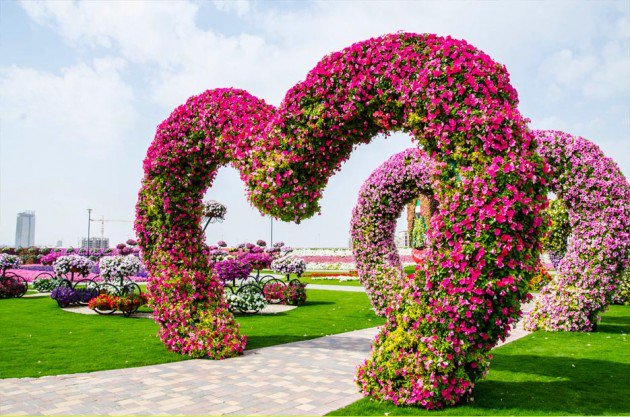 Dubai Miracle Garden - Công viên hấp dẫn nhất thế giới 